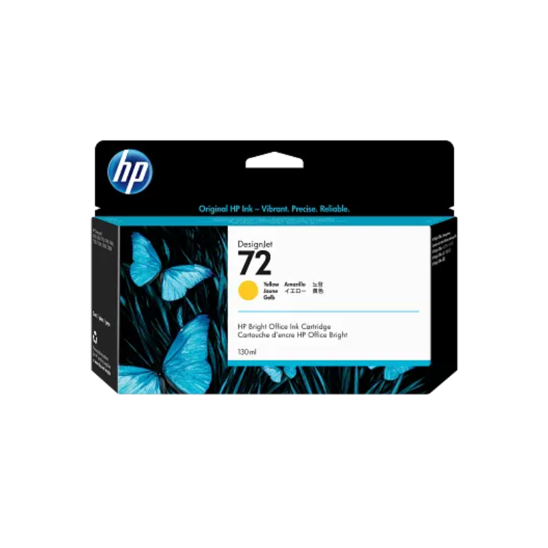 C9373A HP 72 130ml Yellow Ink Cartridge