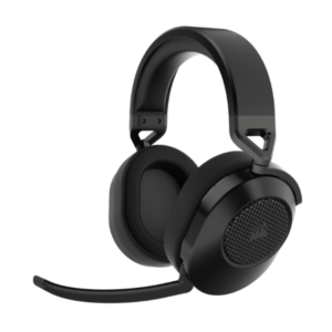 Auricular Corsair HS65 Wireless Carbon V2 Sonido 7.1 Dolby