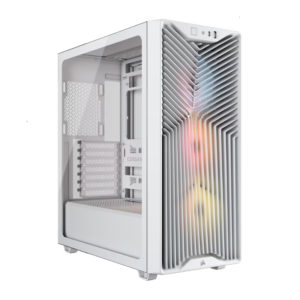 Gabinete Corsair 3200D RS ARGB Mid-Tower TG White