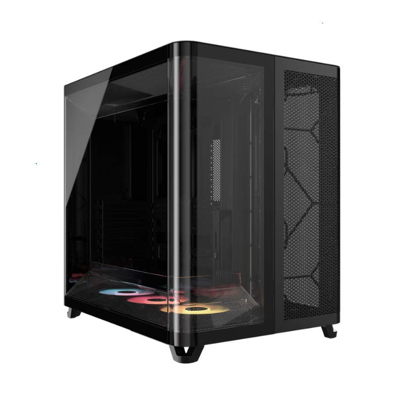 Gabinete Corsair AIR 5400 RS ARGB Mid-Tower TG Black Gabinete Corsair AIR 5400 RS ARGB Mid-Tower TG Black