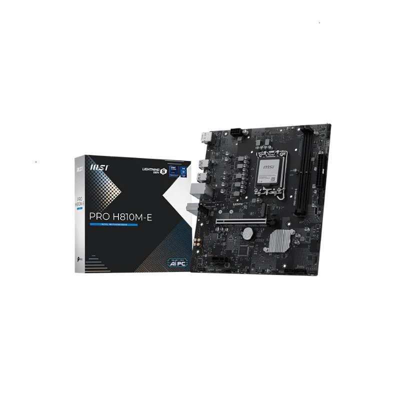 Mother MSI PRO H810M-E DDR5 1851 (Serie Ultra) Mother MSI PRO H810M-E DDR5 1851 (Serie Ultra)