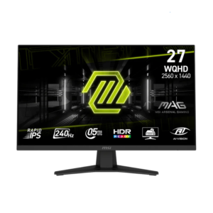 Monitor Gamer MSI 27″ QHD Rapid IPS 240Hz 0.5ms Flat 2xHDMI + 1xDP (II)