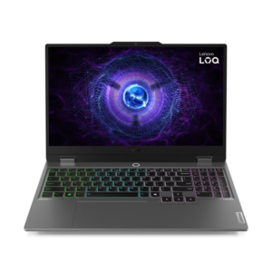 Notebook Lenovo LOQ 15IRX9 15.6″ FHD 144HZ INTEL I7-13645HX IA 16GB 4800MHZ +SLOT LIBRE DDR5 1TB NVME RTX4050 6GB GDDR6 SIN SO