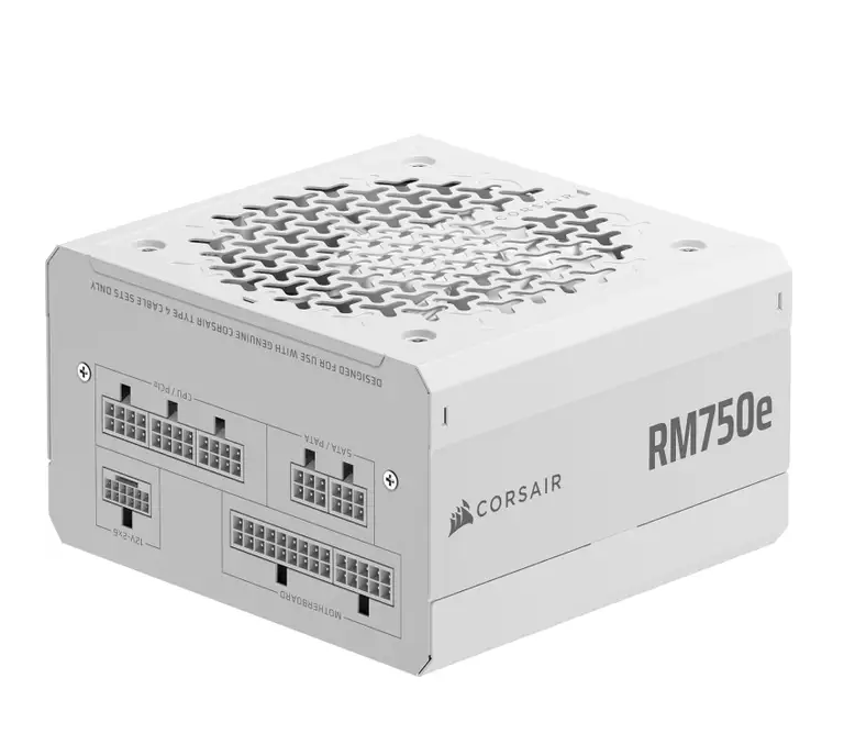 Fuente Corsair RM750e 2025 750W Cybernetics Platinum Full Modular PCIe 5.1 White Fuente Corsair RM750e 2025 750W Cybernetics Platinum Full Modular PCIe 5.1 White
