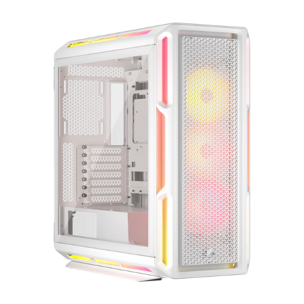 Gabinete Corsair iCUE LINK 5000T LX ARGB Mid-Tower White Gabinete Corsair iCUE LINK 5000T LX ARGB Mid-Tower White