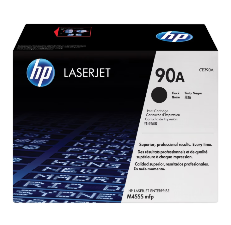 HP 90A Toner negro CE390A HP 90A Toner negro CE390A