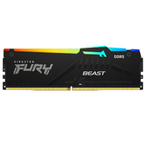 Memoria DDR5 Kingston 16Gb 6000 MHz FURY BEAST EXPO RGB Black