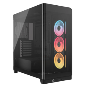 Gabinete Corsair FRAME 4500X LX-R RGB Mid-Tower TG Black