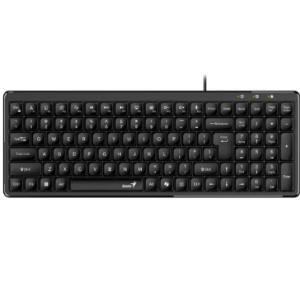 Teclado Genius LuxeMate 120 Black USB