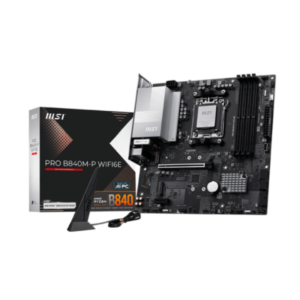Mother MSI PRO B840M-P WIFI6E DDR5 AM5 (Serie 7000/8000/9000)