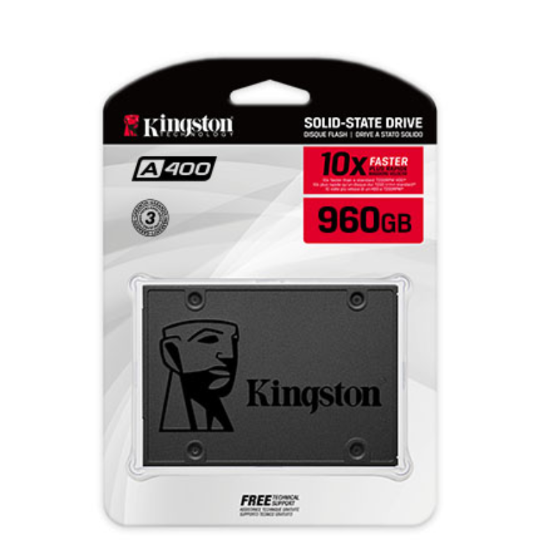 Disco SSD KINGSTON A400 960 GB SATA Interno 7 mm Disco SSD KINGSTON A400 960 GB SATA Interno 7 mm