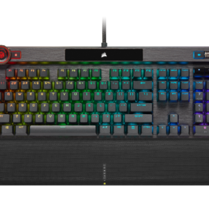 Teclado Corsair K100 RGB Mecanico Switch Corsair OPX Black