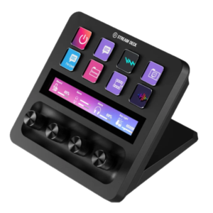 Stream Deck+ Elgato 8 botones LCD customizables + 4 Diales Negro