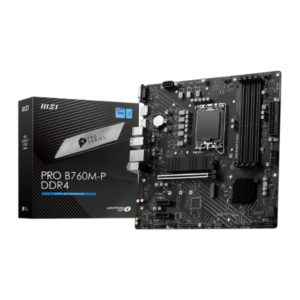 Mother MSI PRO B760M-P DDR4 1700 (12va/13va/14va Gen)