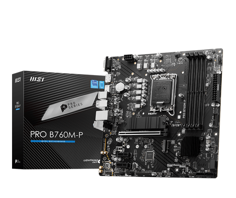Mother MSI PRO B760M-P DDR5 1700 (12va/13va/14va Gen) Mother MSI PRO B760M-P DDR5 1700 (12va/13va/14va Gen)