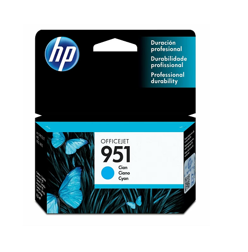 CN050AL HP 951 Cyan Officejet Ink Cartridge
