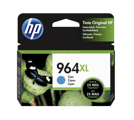 3JA54AL HP 964XL Cyan Original Ink Cartridge 3JA54AL HP 964XL Cyan Original Ink Cartridge