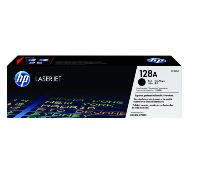 CE320A HP 128A LaserJet Pro CP1525/CM1415 Blk Crtg CE320A HP 128A LaserJet Pro CP1525/CM1415 Blk Crtg