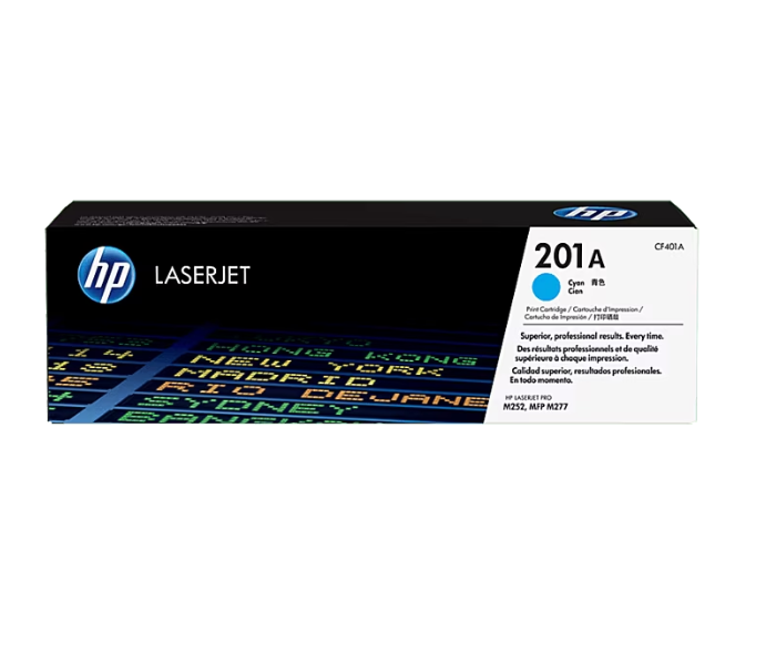CF401A HP 201A Cyan LaserJet Toner Cartridge CF401A HP 201A Cyan LaserJet Toner Cartridge