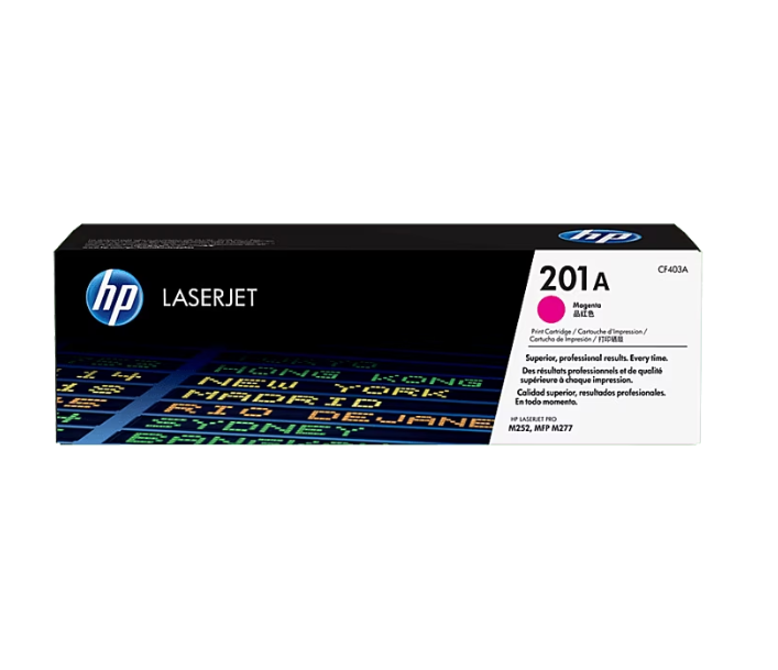 CF403A HP 201A Magenta LaserJet Toner Cartridge CF403A HP 201A Magenta LaserJet Toner Cartridge