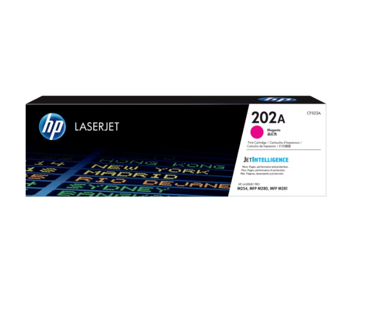CF503A HP 202A Magenta LaserJet Toner Cartridge CF503A HP 202A Magenta LaserJet Toner Cartridge