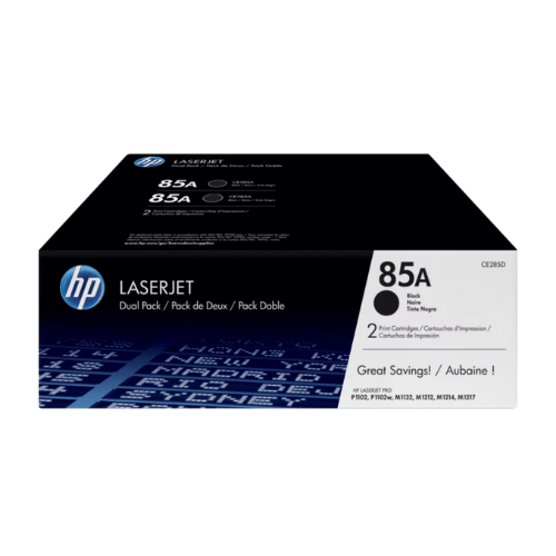 CE285AD HP 85A Blk Dual Pack LJ Toner Cartridge