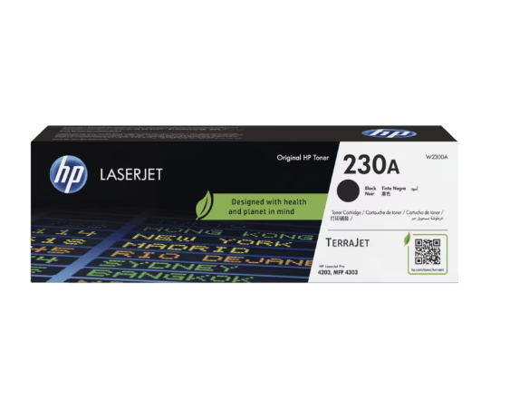 W2300A HP 230A Black Original LaserJet Toner Cartridge
