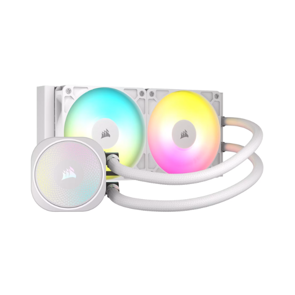 Water Cooling Corsair NAUTILUS 2x CPU Cooler 240mm RS ARGB White Water Cooling Corsair NAUTILUS 2x CPU Cooler 240mm RS ARGB White