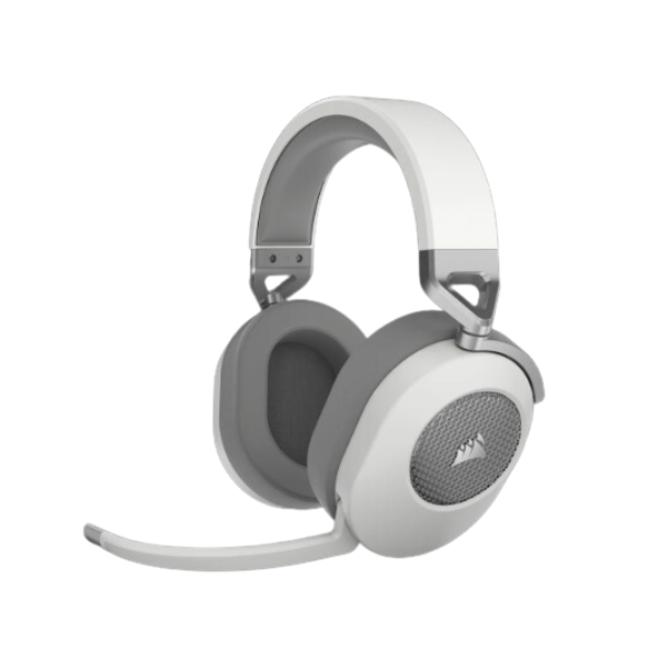 Auricular Corsair HS65 Wireless White V2 Sonido 7.1 Dolby