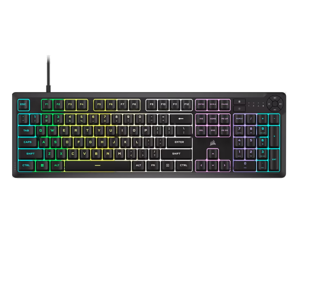 Teclado Corsair K55 CORE RGB Membrana Teclado Corsair K55 CORE RGB Membrana