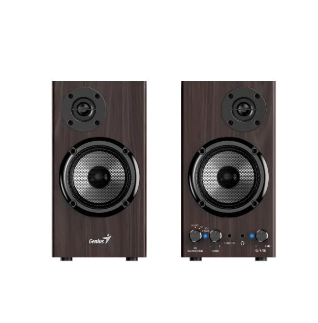 Parlantes Genius SP-HF520 BT,Dark Brown,AR,100-240V Parlantes Genius SP-HF520 BT,Dark Brown,AR,100-240V
