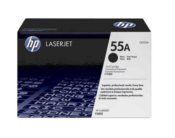 HP LaserJet 55A Toner Cartridge LJ P3015 CE255A