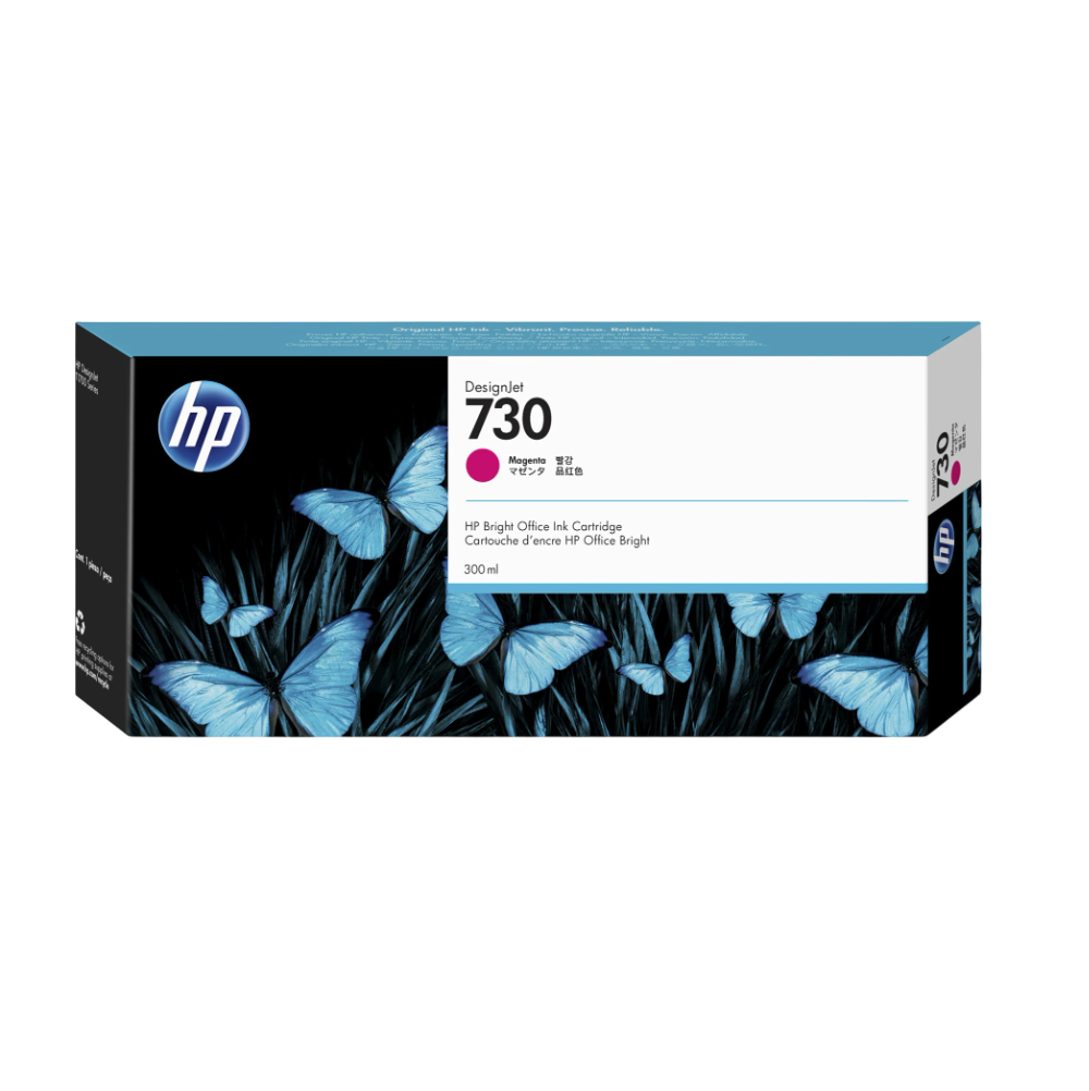 P2V69A HP 730 300-ml Magenta Ink Cartridge P2V69A HP 730 300-ml Magenta Ink Cartridge