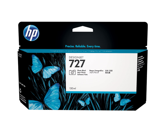 B3P23A HP 727 130-ml Photo Black Designjet
