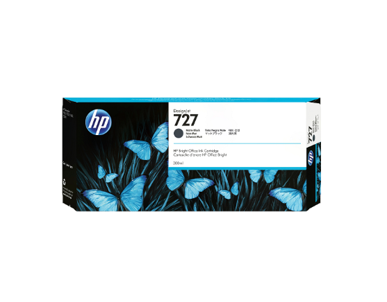 C1Q12A HP 727 300-ml Matte Black Designjet C1Q12A HP 727 300-ml Matte Black Designjet